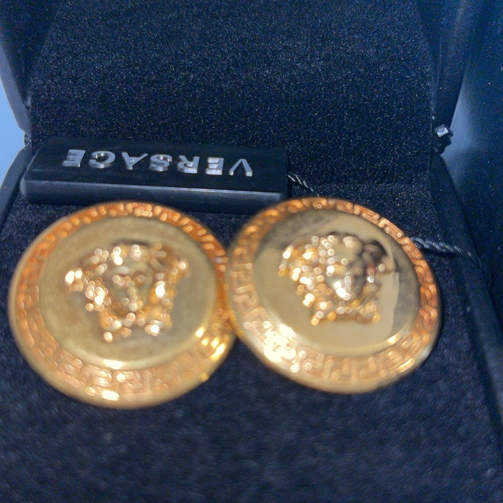 Versace goldmine tribute earings - Picture 5 of 5